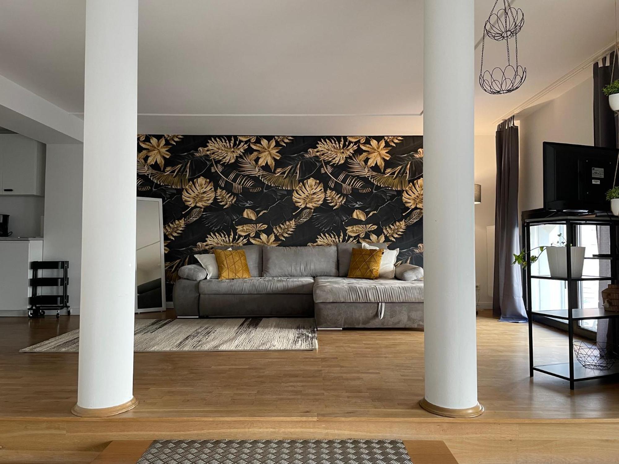 Appartment-Loft "Moonart" Leipzig-Zentrum エクステリア 写真